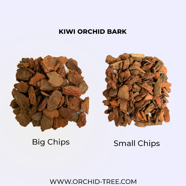 Kiwi Orchid Bark - Premium New Zealand Pine Bark | 12 Litres Bag - Small Chips