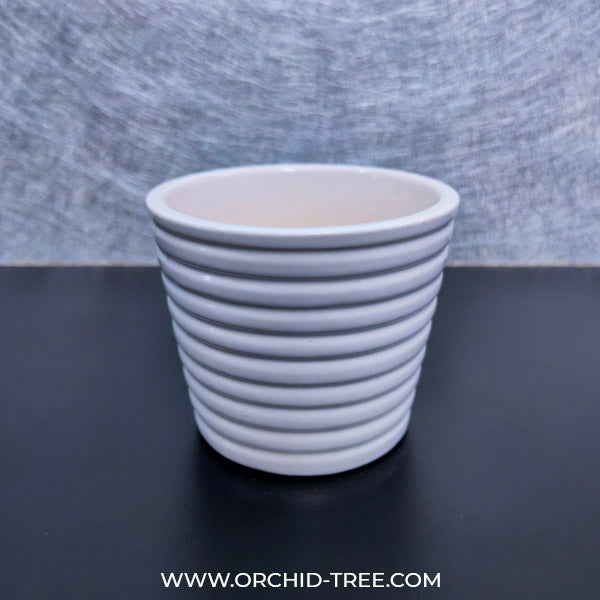 Ceramic Ribbon Pot | CRP-29