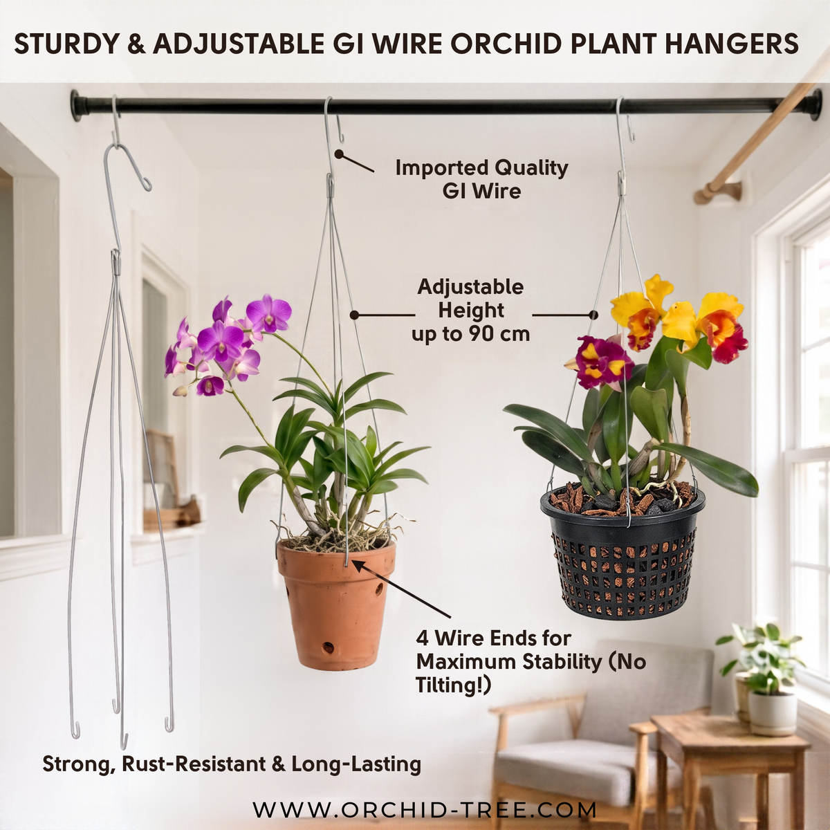 Plant Hangers GI - Buy Orchids Plants Online by Orchid-Tree.com