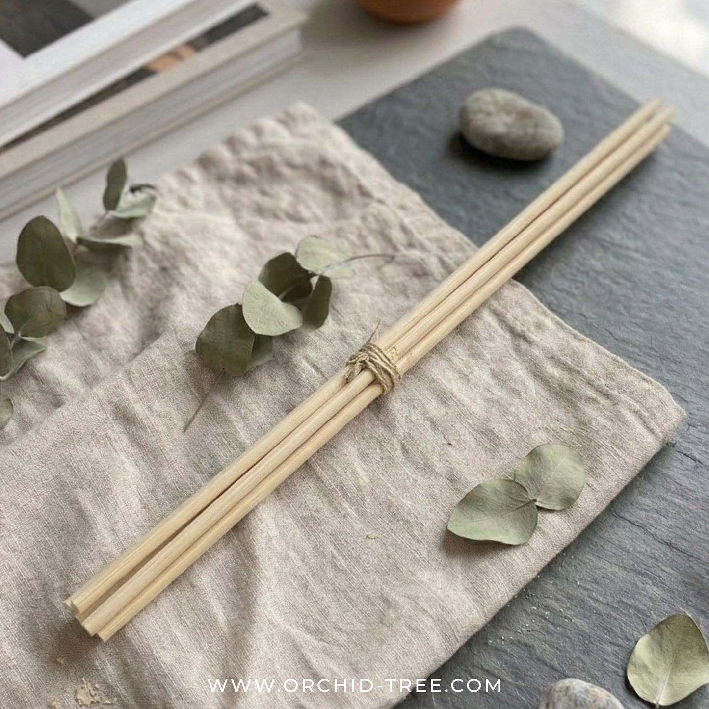 Orchid Bamboo Stakes | Pack of 10 Pcs