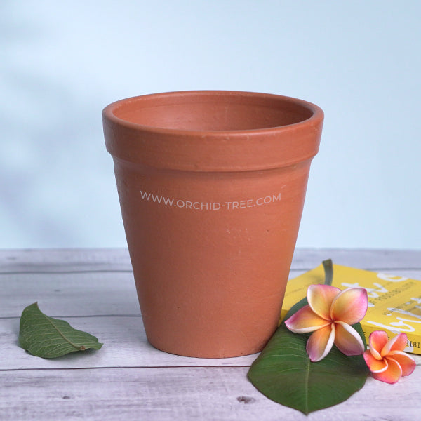 Terracotta Pot 7 Inch Rim Pot
