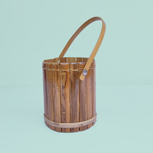 Bamboo Basket Planter